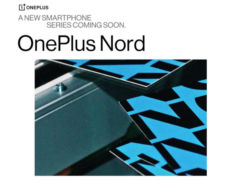 OnePlus confirma el nombre OnePlus Nord y nos muestra su diseño frontal