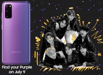 Samsung y BTS se unirán para crear un Samsung Galaxy S20+ de edición limitada