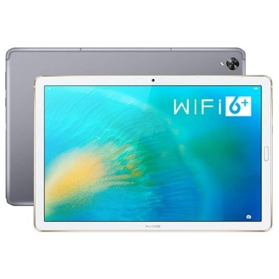 Render oficial del diseño frontal y dorsal de la Huawei MatePad de 10,8 pulgadas en dos colores diferentes.