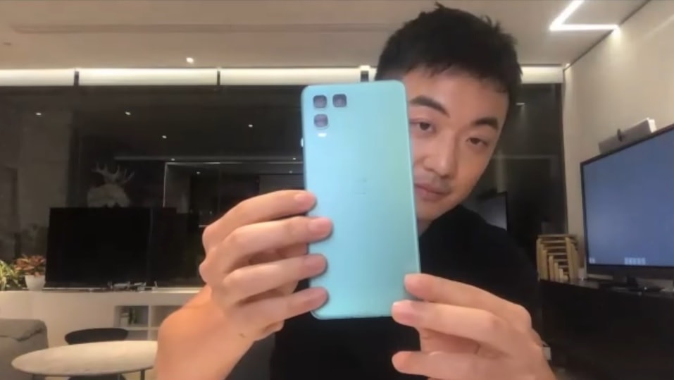 Captura de pantalla de uno de los primeros prototipos del OnePlus Nord.