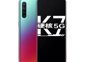 OPPO nos presenta el OPPO K7 5G con chip Snapdragon 765G y enorme pantalla AMOLED