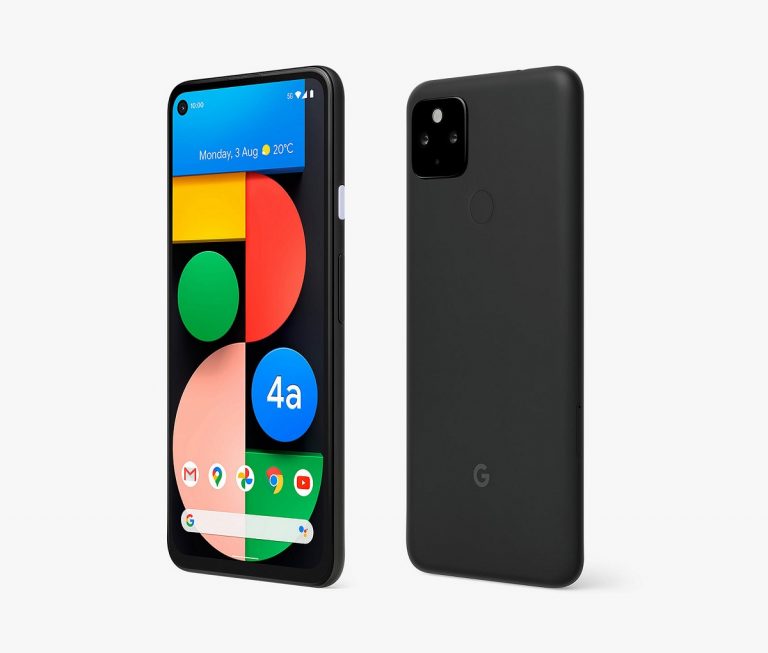 El Pixel 4a 5G aparece con un diseño casi idéntico al de su variante con 4G