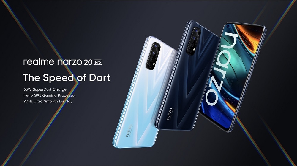 Infografía oficial del OPPO Realme Narzo 20 Pro.