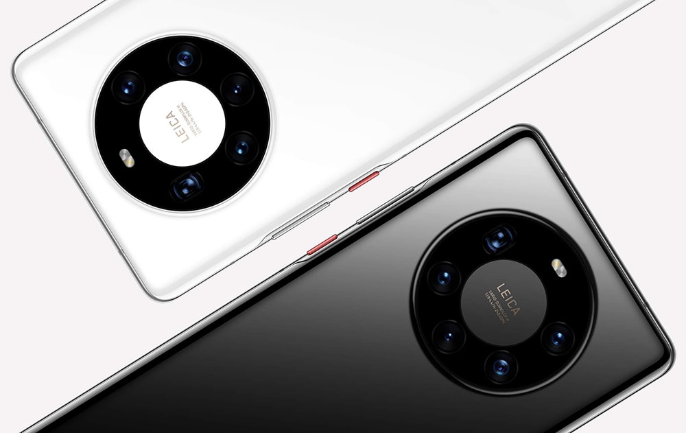 Render oficial del diseño dorsal del Huawei Mate 40 Pro+.