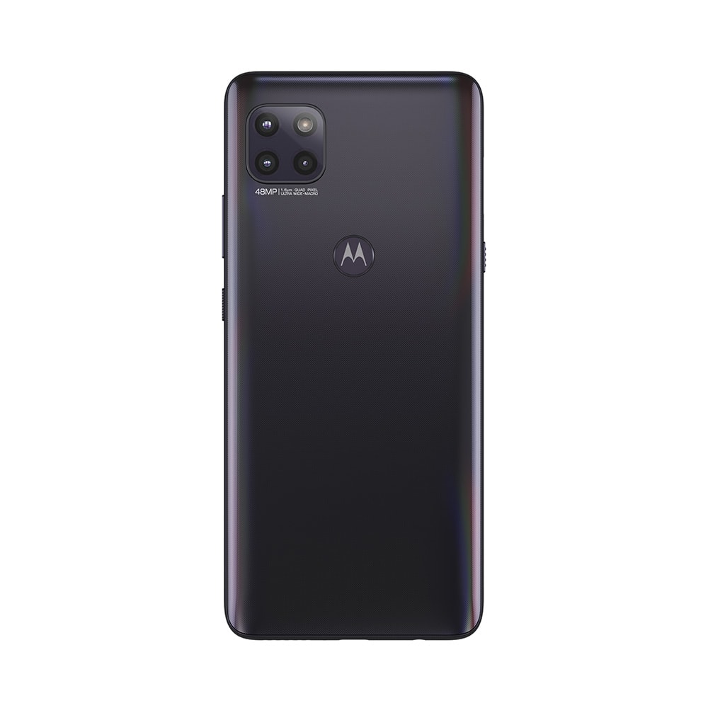 Render oficial del diseño posterior del Motorola Moto G 5G.