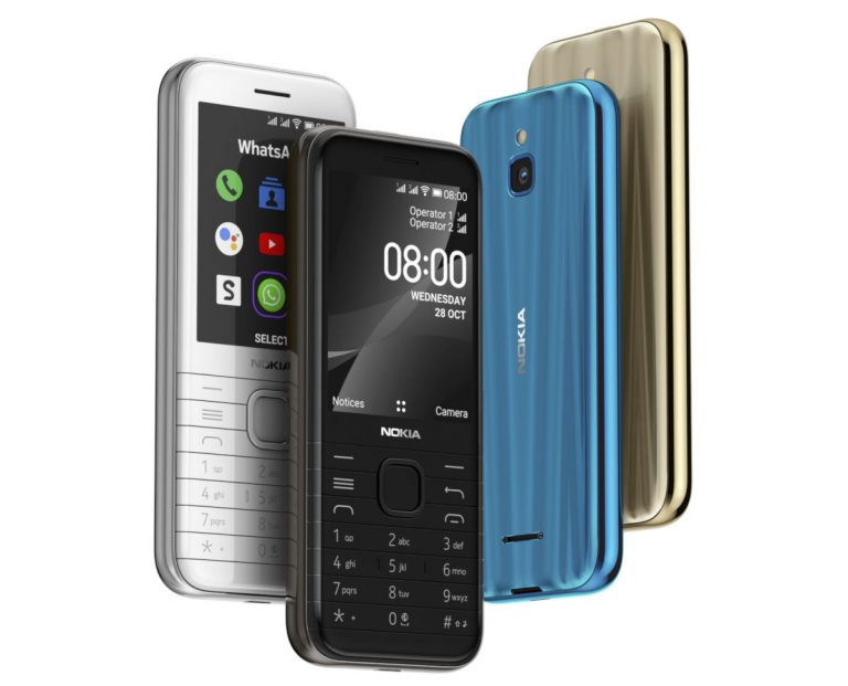 Nokia presenta dos nuevos feature phones con conectividad 4G: 8000 4G y 6300 4G