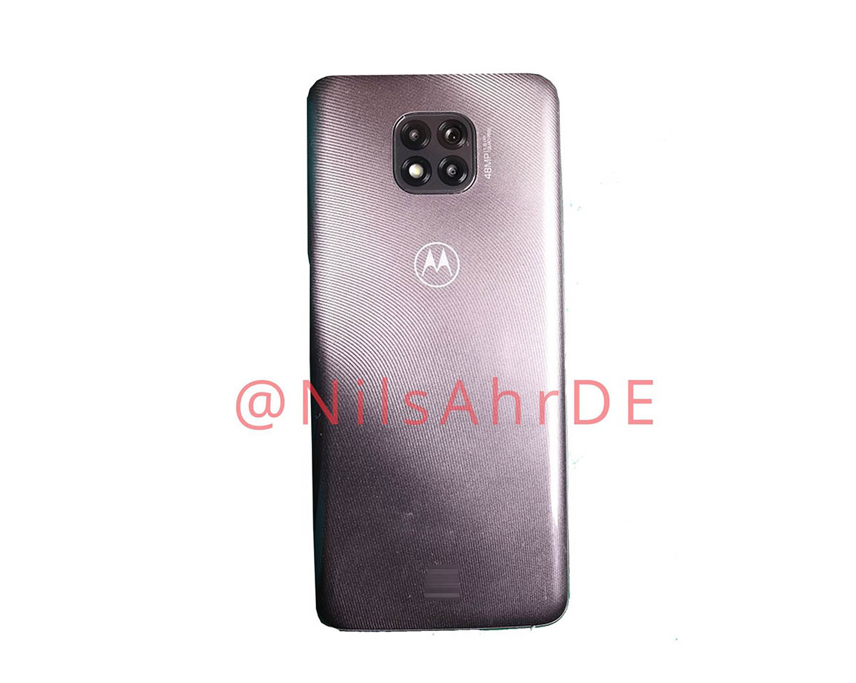 Fotografía filtrada del dorso del Motorola Moto G Power 2021.