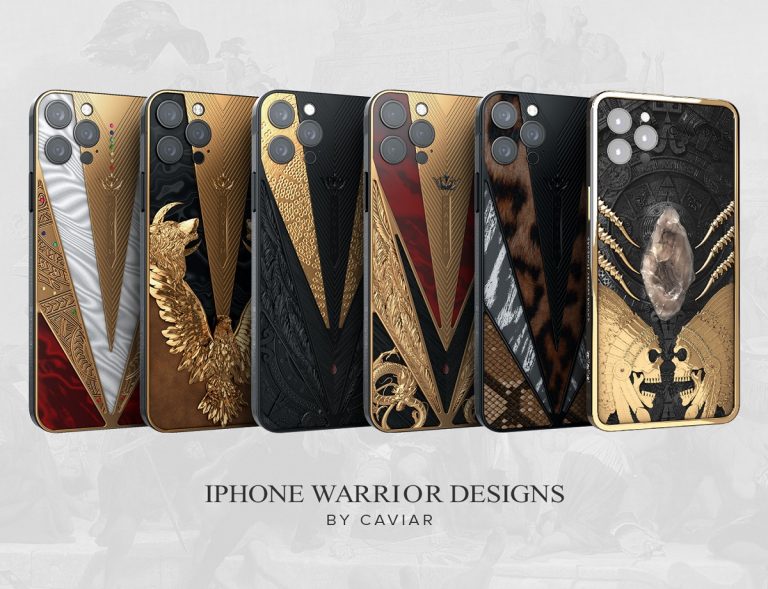 Nueva Warrior Collection de los iPhone 12 Pro y iPhone 12 Pro Max diseñados por Caviar
