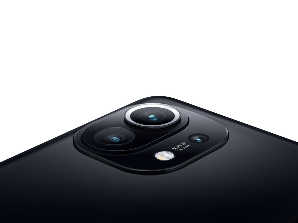 Render oficial de la cámara dorsal triple del Xiaomi Mi 11.