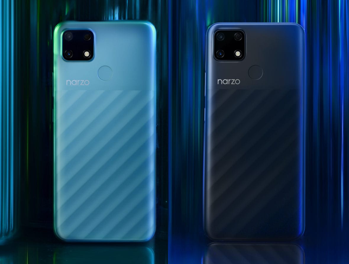 Captura de pantalla del video de presentación del OPPO Realme Narzo 30A.