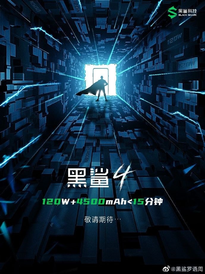 Primer teaser oficial del Xiaomi Black Shark 4.