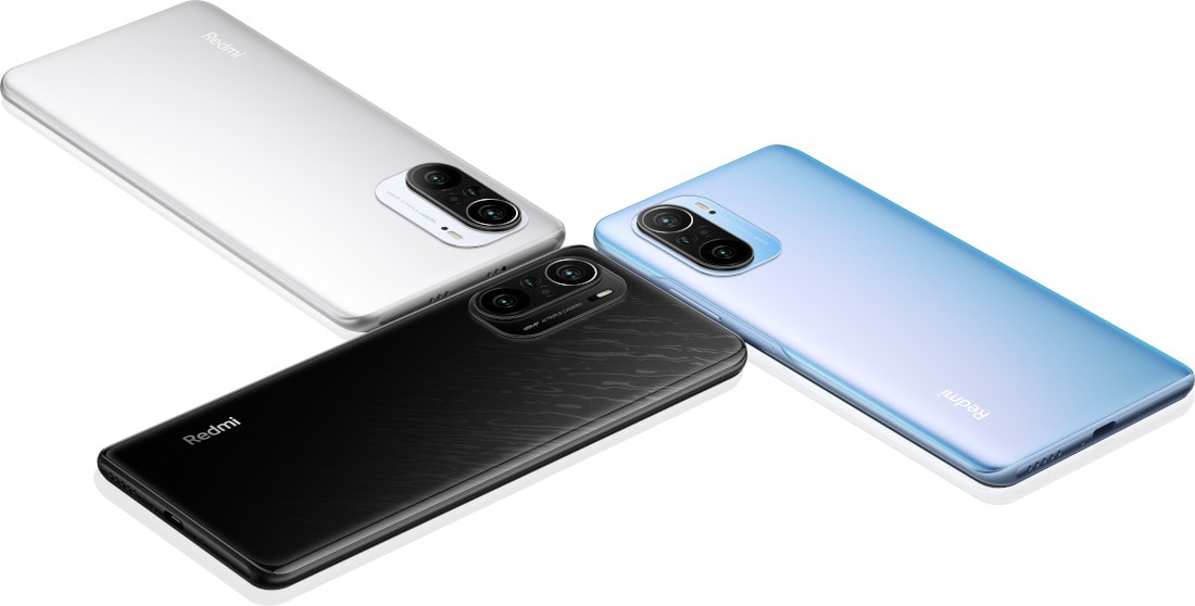 Render oficial de los colores de toda la serie Xiaomi Redmi K40.