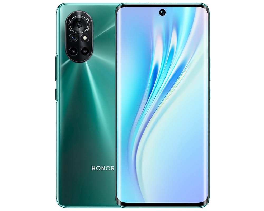 Render oficial del diseño frontal y dorsal del Honor Pad 7.