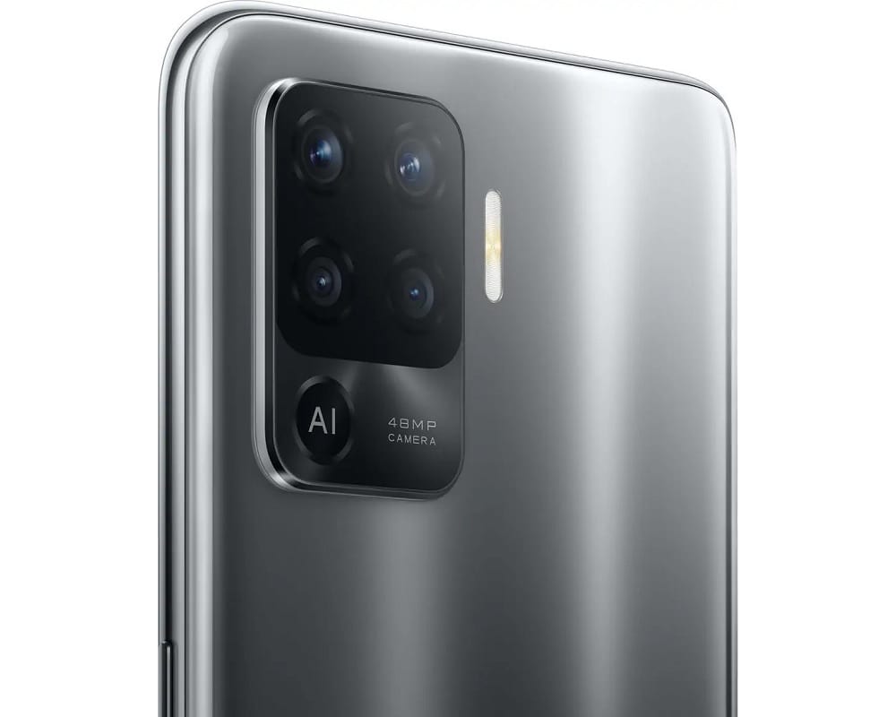 Render oficial del diseño dorsal de los OPPO F19 Pro y F19 Pro+ 5G.