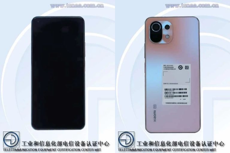 Primer avistamiento del diseño del Xiaomi Mi 11 Lite