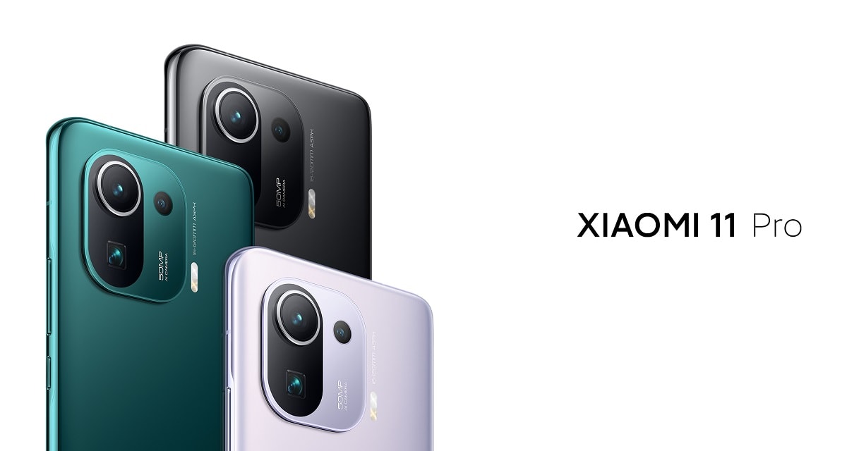 Render oficial del diseño de cámara del Xiaomi Mi 11 Pro.