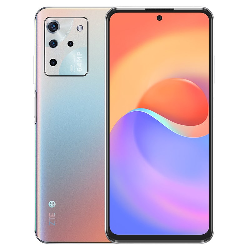 Render oficial del diseño frontal y dorsal del ZTE S30.