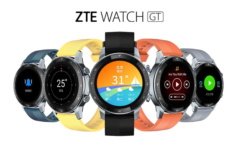 Render oficial del diseño del ZTE Watch GT.