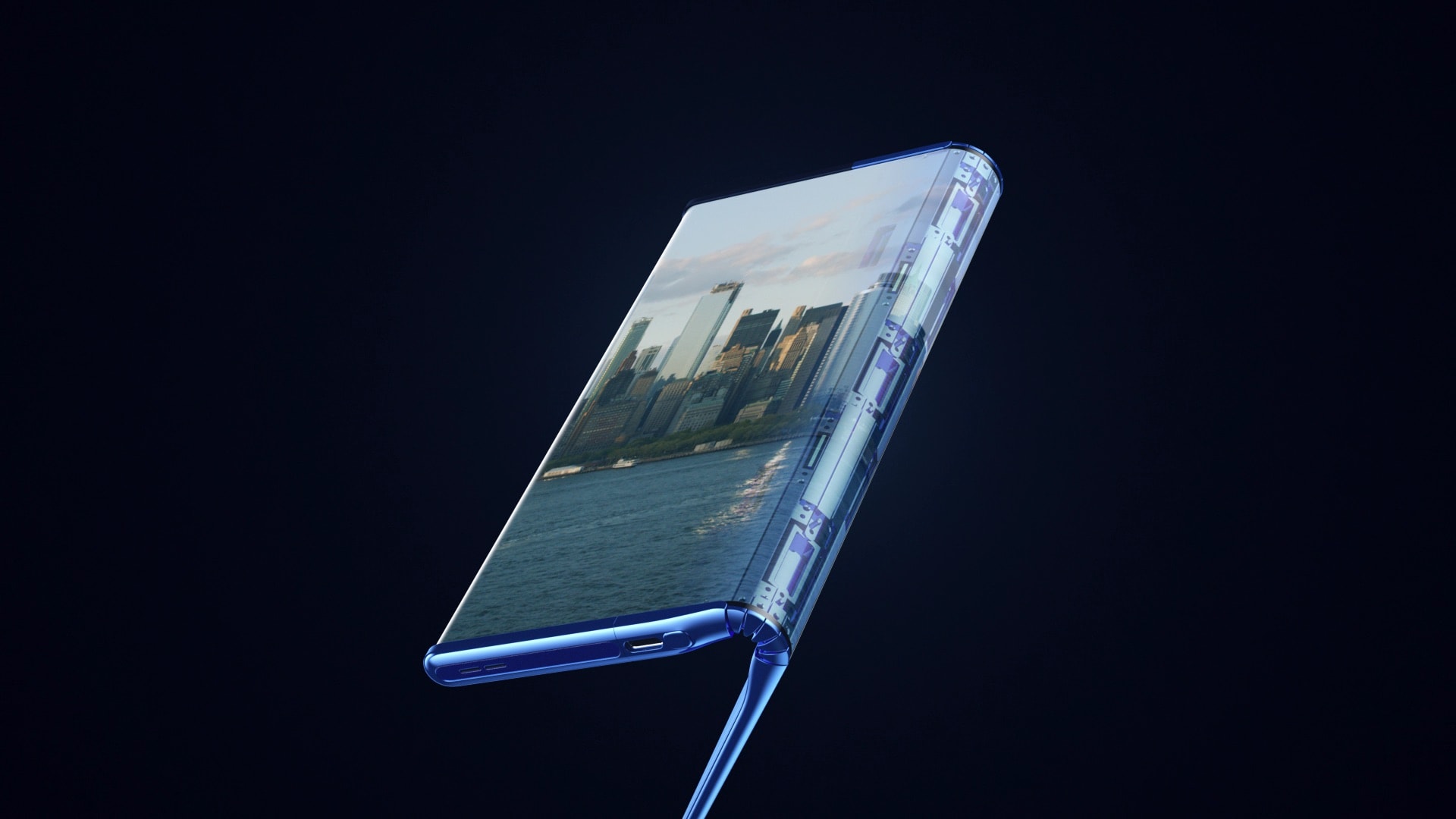 TCL smartphone plegable