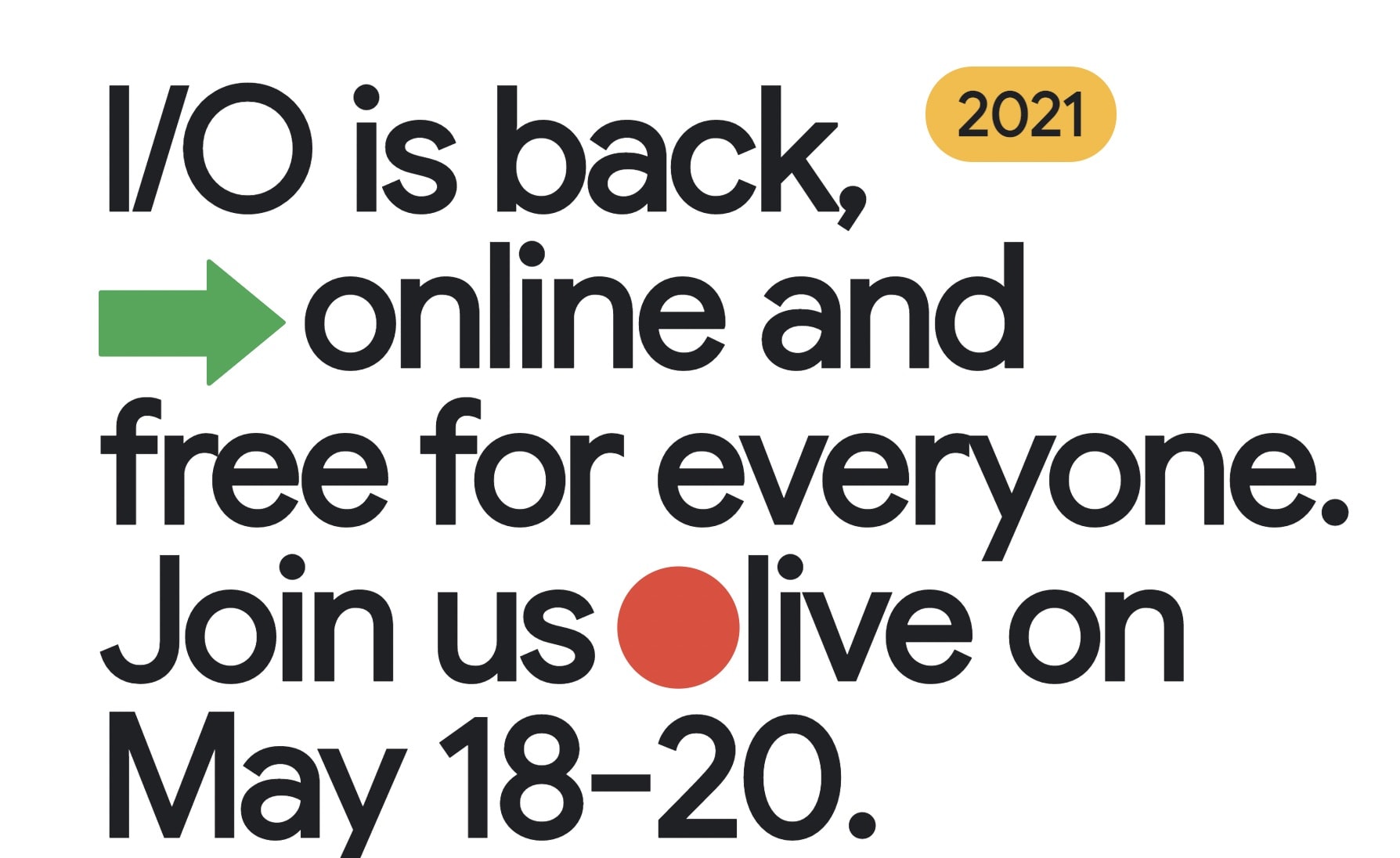 Google I/O 2021