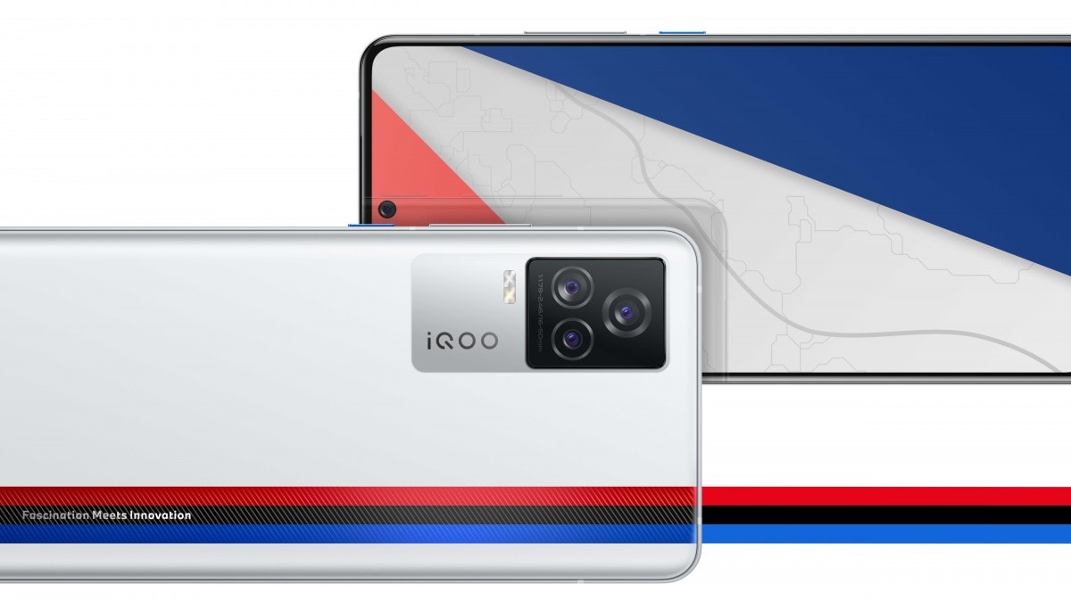 iqoo 7 Legend con diseño BMW M Motorsports