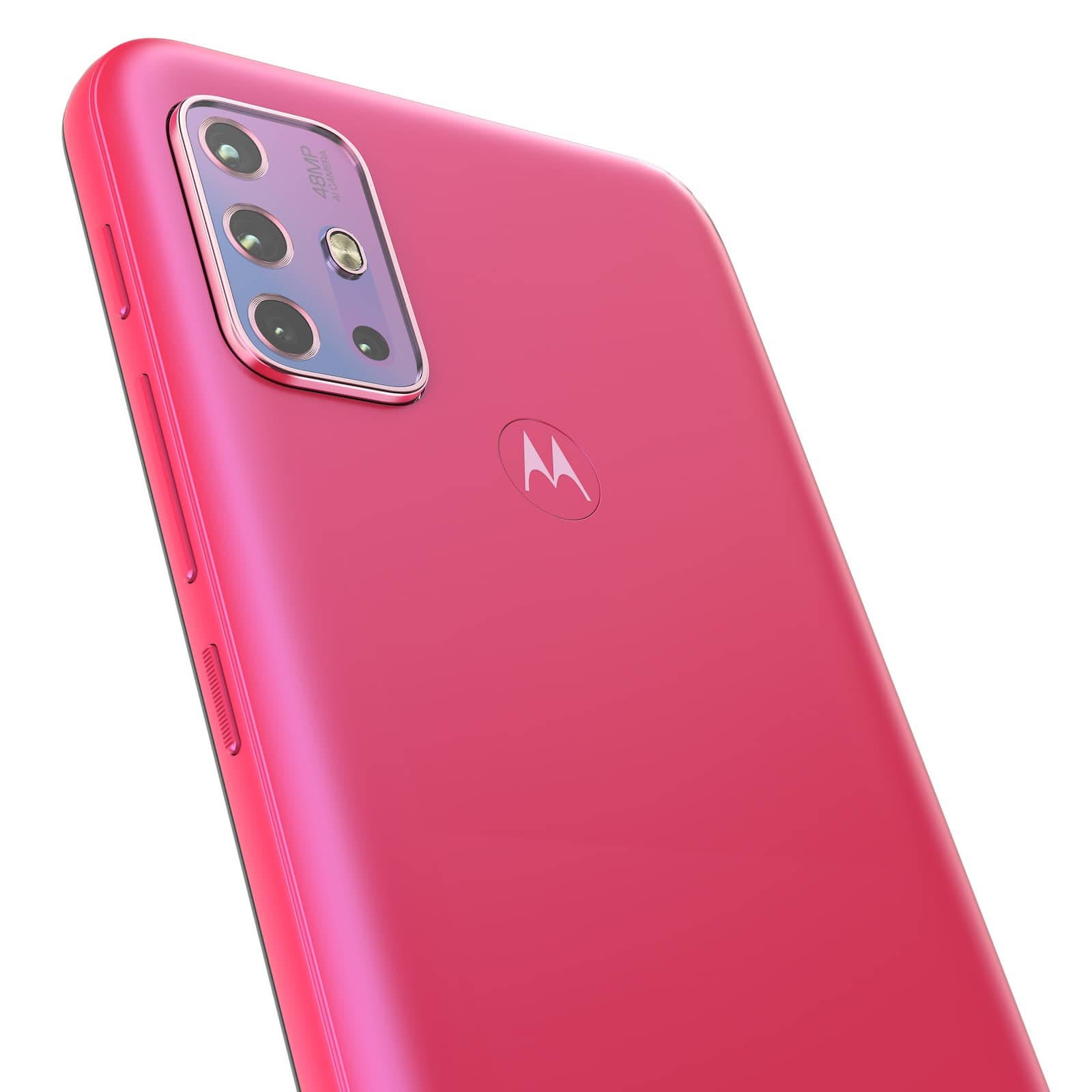 moto g20 Flamingo Pink camara detalle