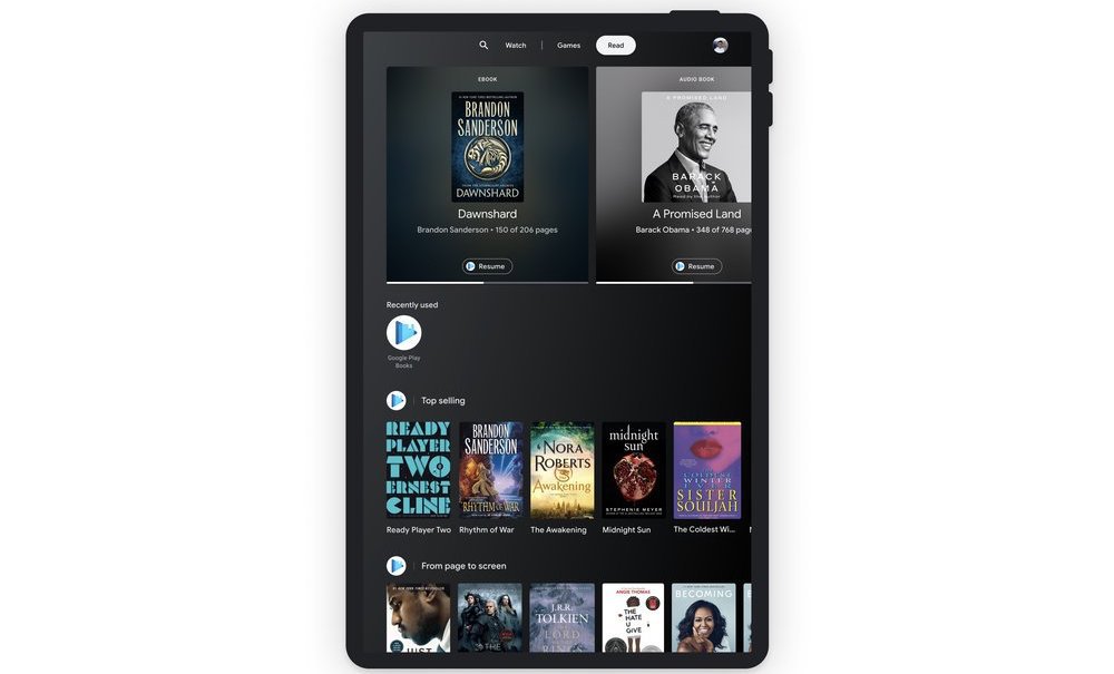 Entertainment Space para libros