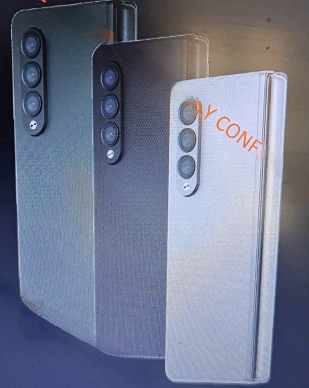 Samsung Galaxy Z Fold 3 filtrado