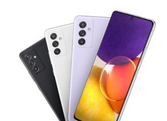 El Galaxy A82 5G aparece listado en el sitio de Samsung antes de su lanzamiento