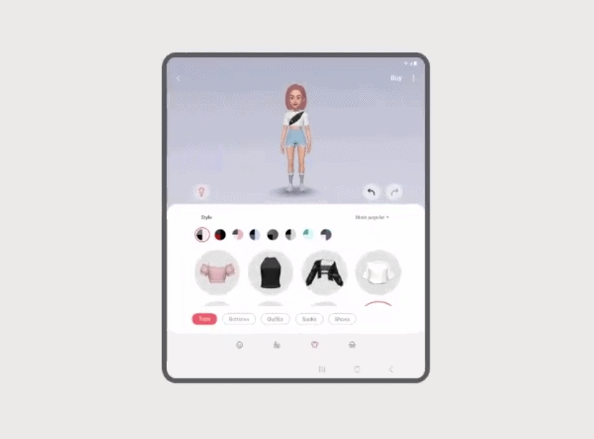 One UI adaptativo