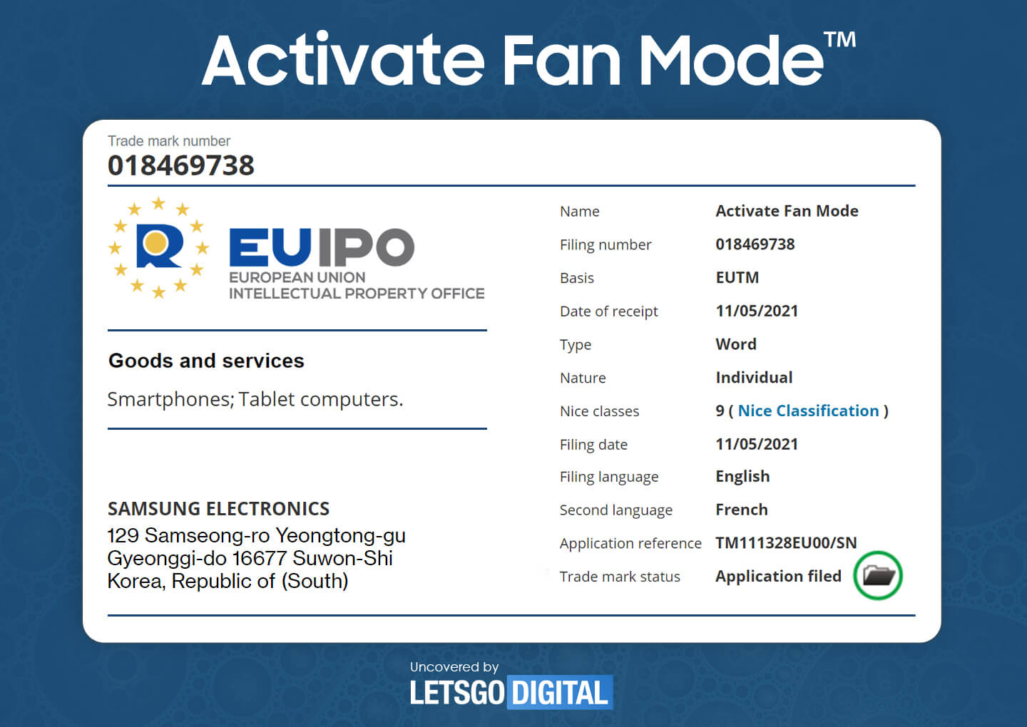 Activate Fan Mode Samsung IP en Europa