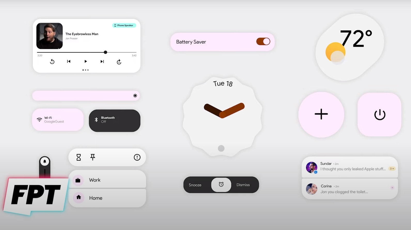 slider android 12 diseño