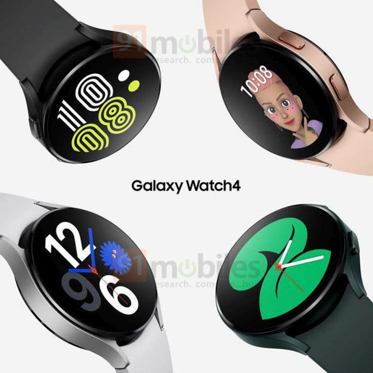 El Galaxy Watch 4 se filtra en imágenes oficiales mostrando sus colores