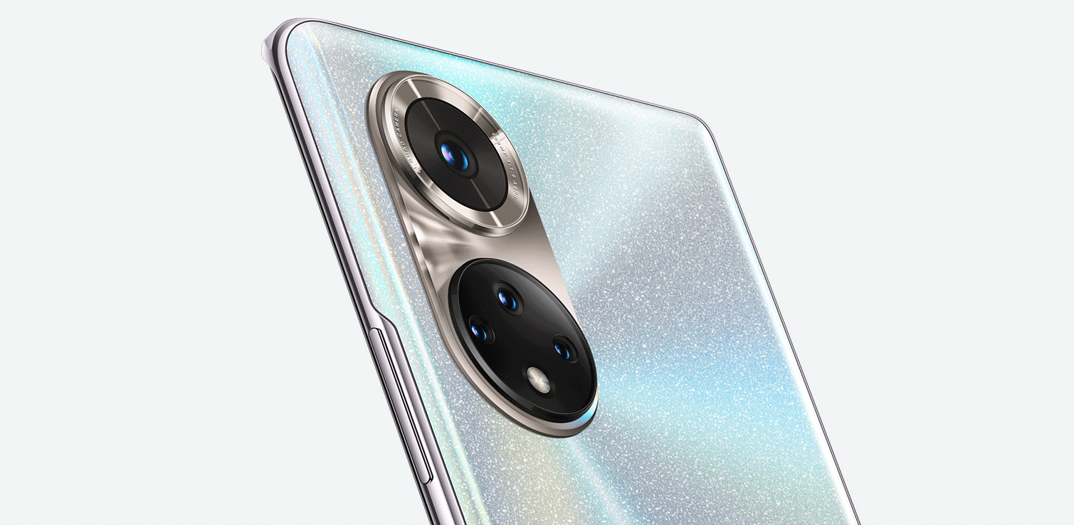 honor 50 pro detalle de la cámara