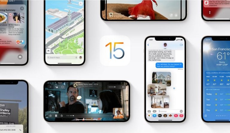 Apple presenta iOS 15 para el iPhone en WWDC 2021