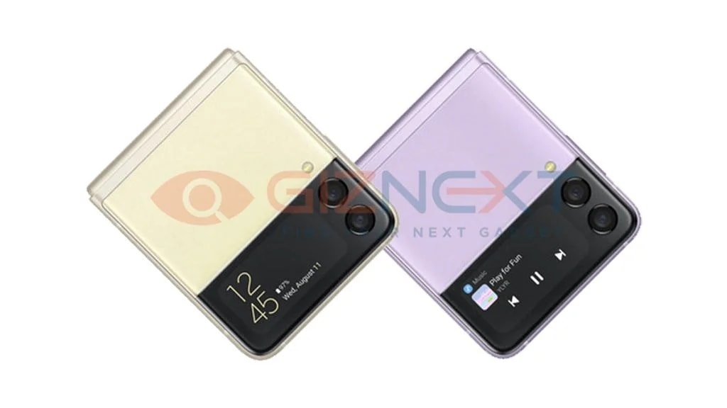 samsung galaxy z flip 3 render