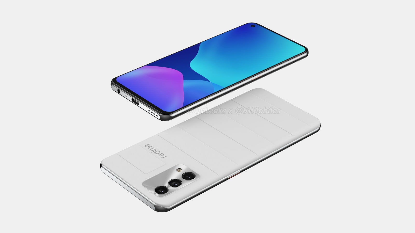 Realme GT Master Edition color cuero ecologico