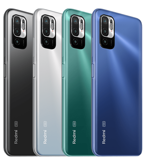center-block Redmi Note 10T 5G colores disponibles