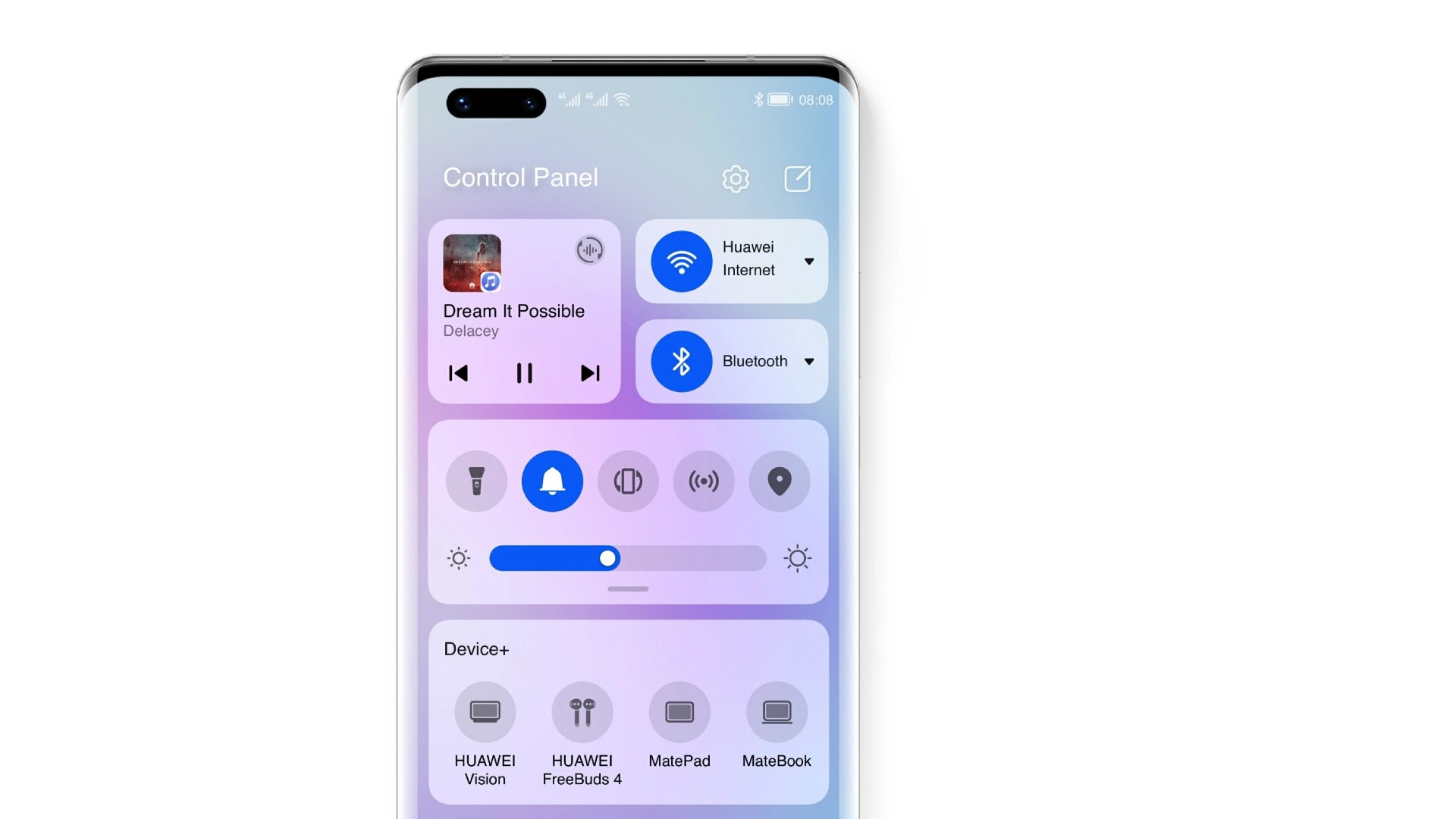 EMUI 12 panel de control