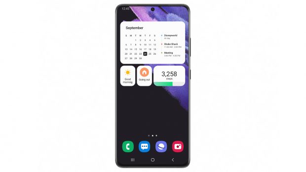 One UI 4: personalización de widgets
