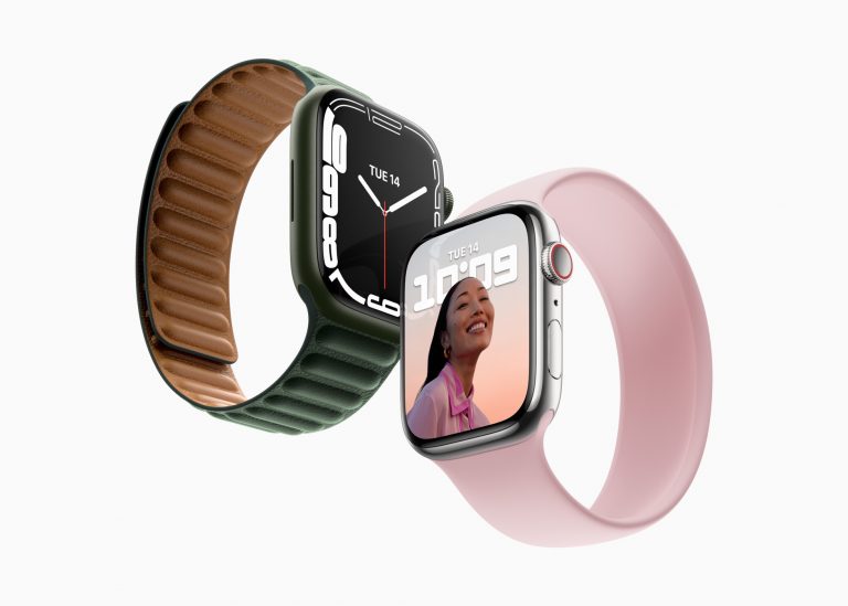 Apple Watch series 7 llega con pantalla más grande y carga más rápida
