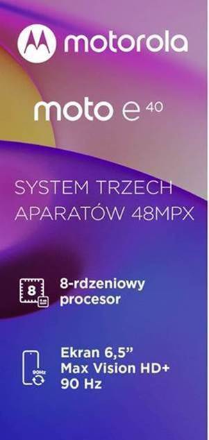 Moto E40 detalles filtrados