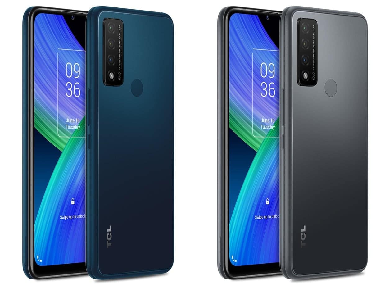 El TCL 20 R cuenta con una pantalla IPS de 6.52 pulgadas a resolución HD+ y tasa de refresco de 90Hz, con un notch en forma de gota de agua que aloja una cámara selfie de resolución no especificada.