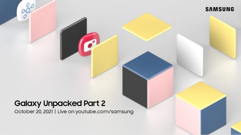 Samsung anuncia un evento Unpacked Parte 2 para el 20 de octubre