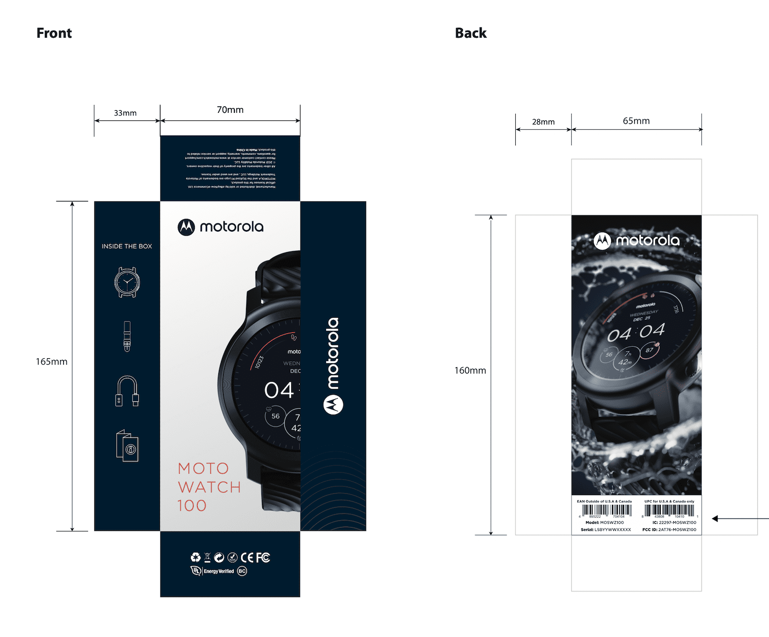 moto watch 100