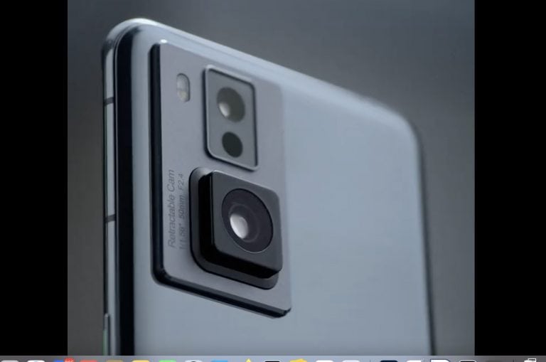 Oppo muestra smartphone con lente de cámara retráctil