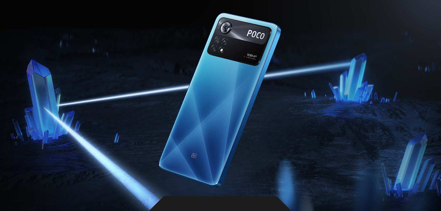 poco x4 pro azul