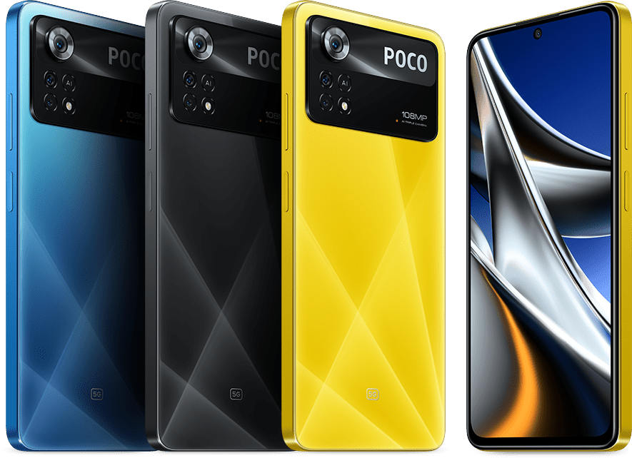 poco x4 pro colores