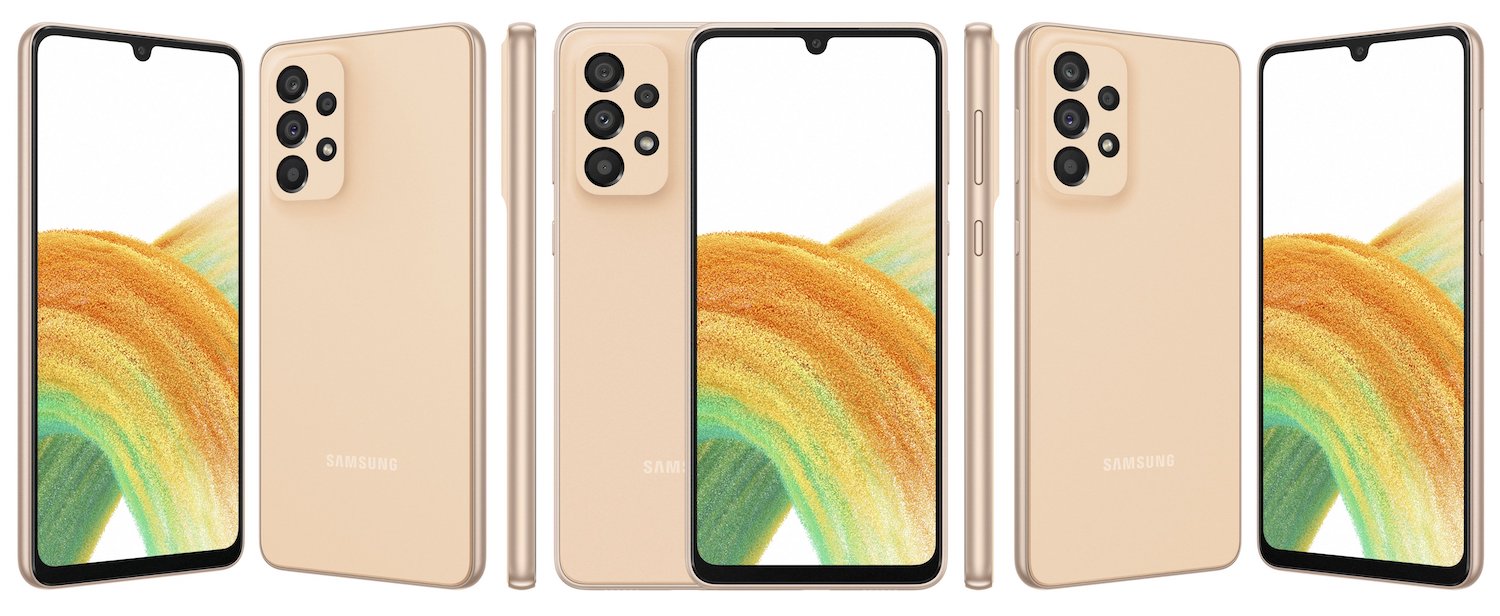 Samsung Galaxy A33 durazno