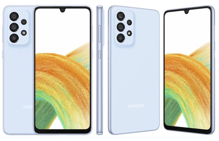 Samsung Galaxy A33 se filtra en fotos de prensa días antes de su anuncio
